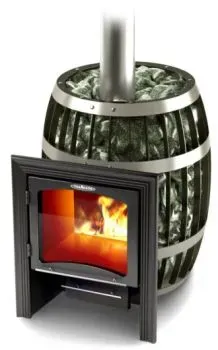 Печь банная ТМФ Саяны Inox витра