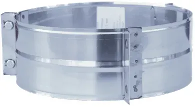 (С/П) Хомут под растяжки, ф 200, AISI 439/0,5мм, h=80мм