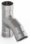 (С/П) Тройник 135*, ф 120, AISI 439/0,5мм, h=350мм