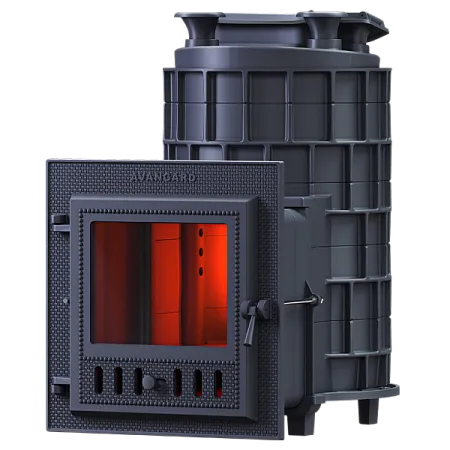 Чугунная печь для бани AVANGARD ЗК 24 (М)