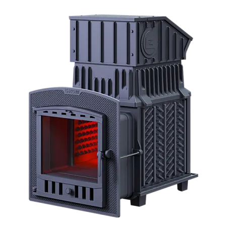 Чугунная печь для бани Универсальный печь-комплект Grom 30 (П2)