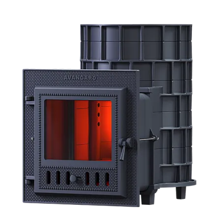 Чугунная печь для бани AVANGARD 24 (М)