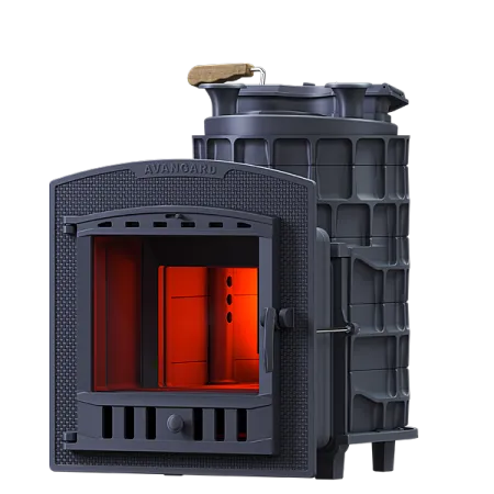 Чугунная печь для бани AVANGARD ЗК 24 (П2)