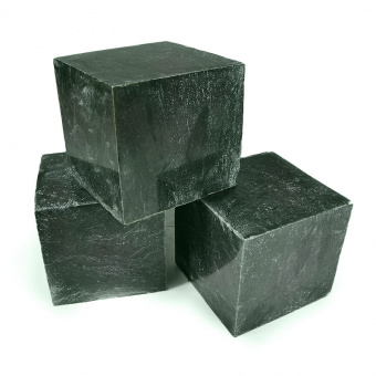 Камень для бани Жадеит премиум кубик 10 кг С/П (40)