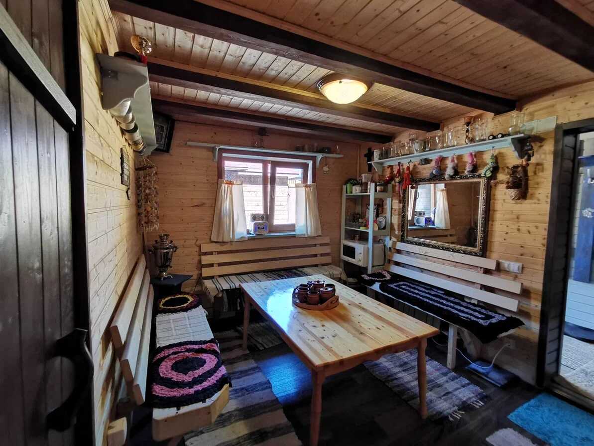 Семейная баня на два этажа