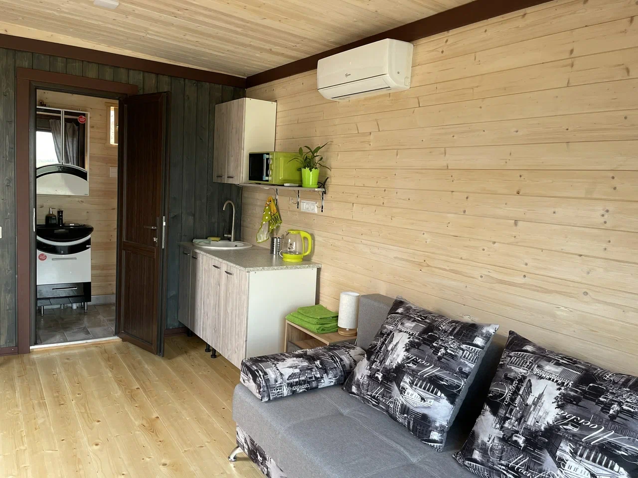 Каркасные домики отдыха 