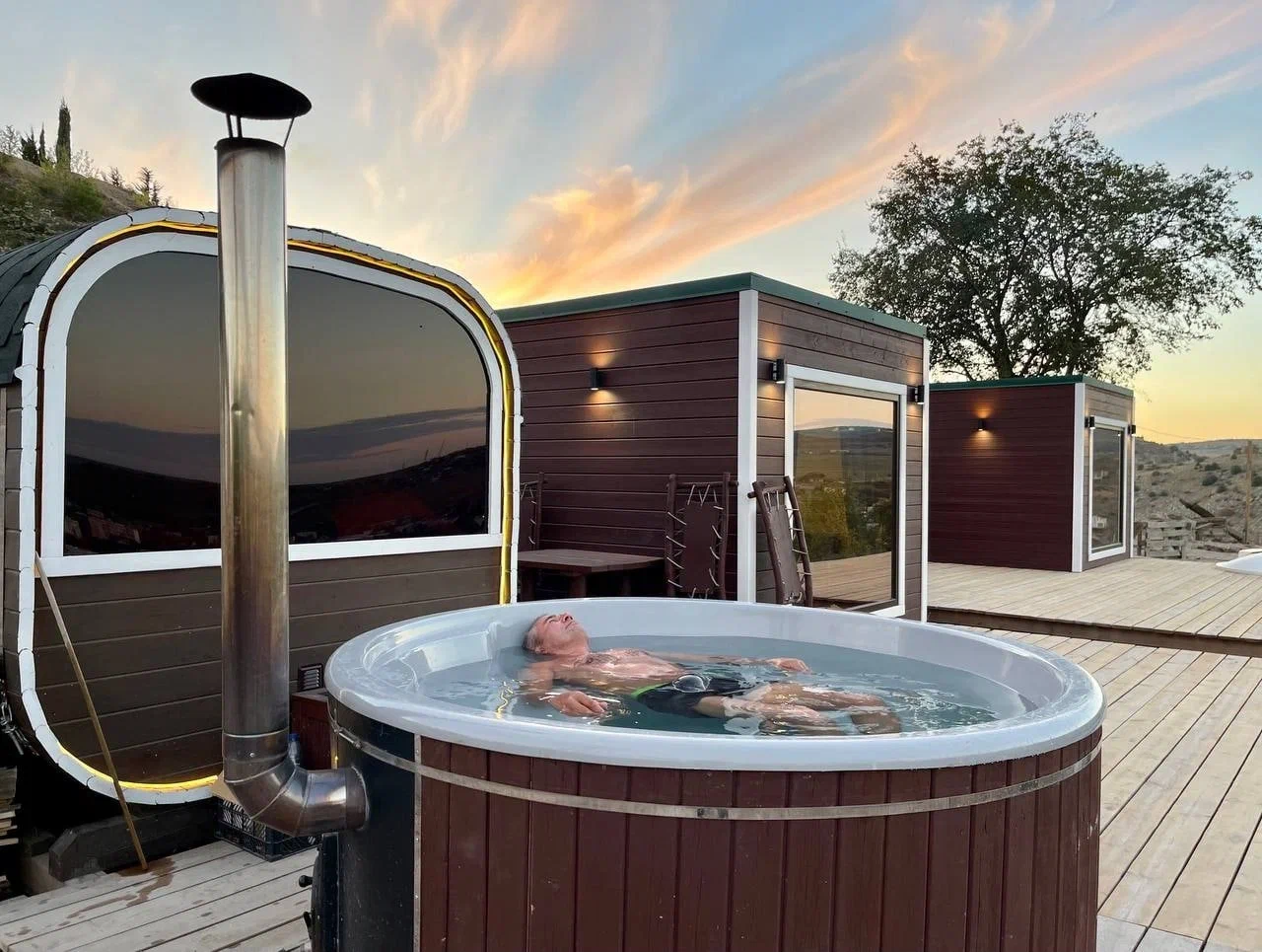 Японская баня-купель Фурако