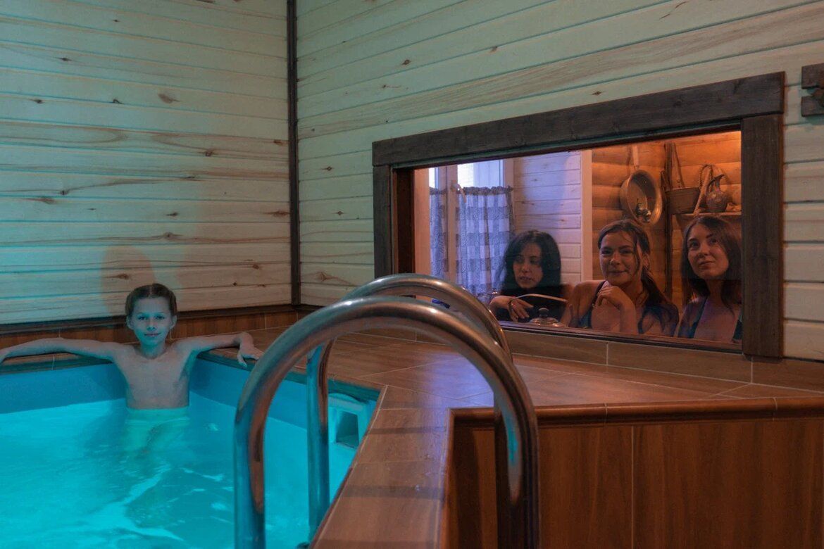 Баня боярская с бассейном