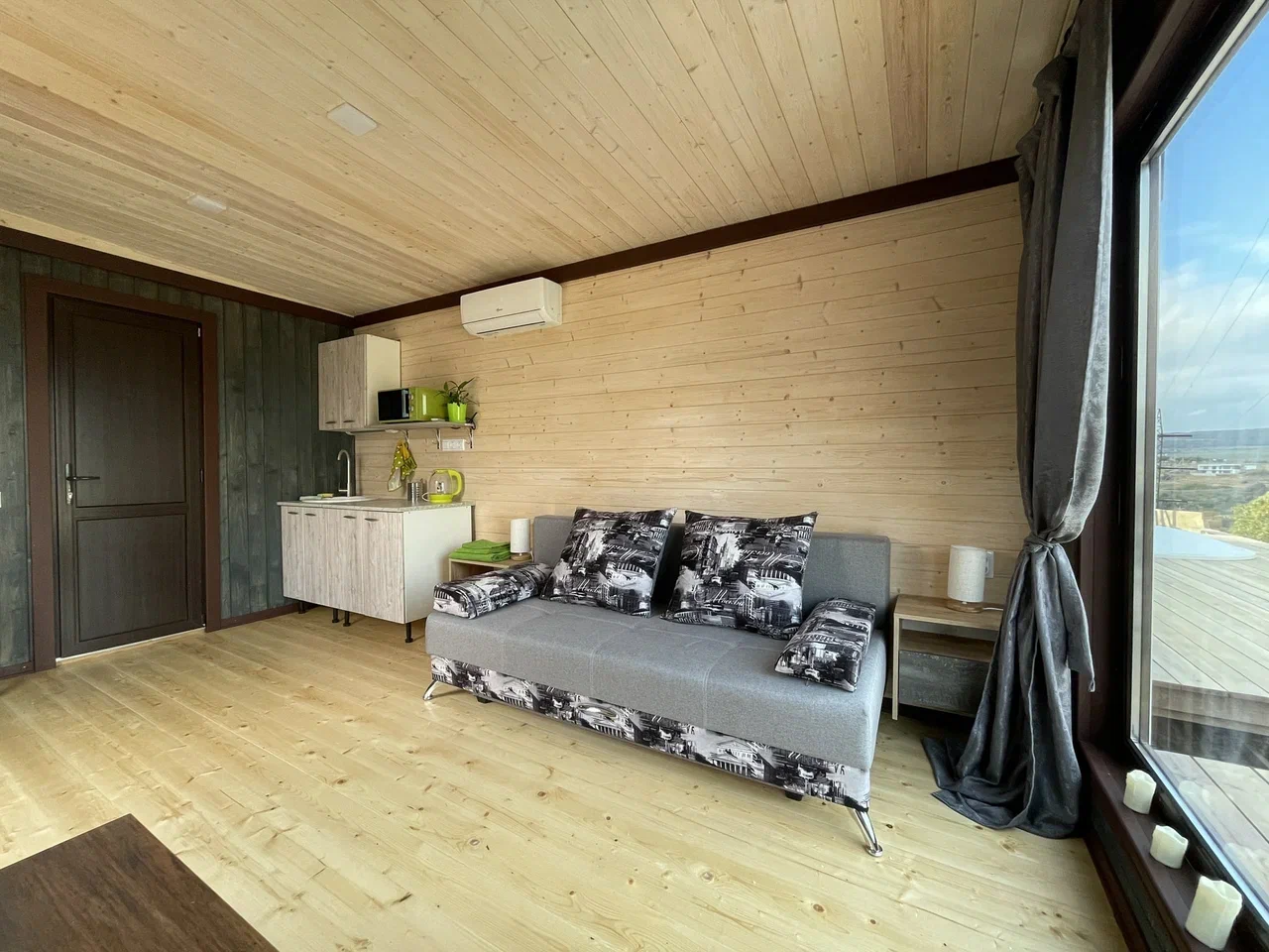 Каркасные домики отдыха 