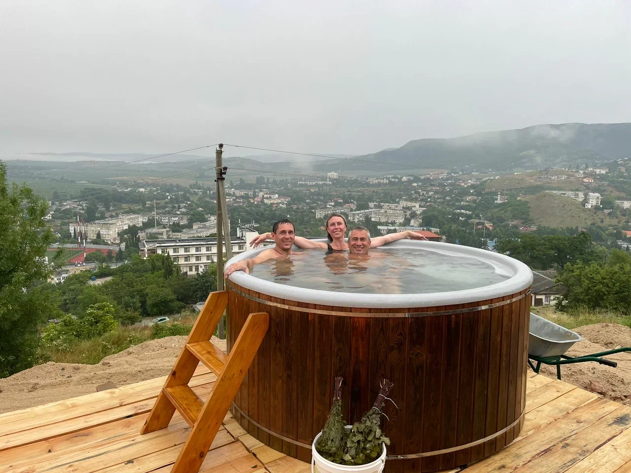 Японская баня-купель Фурако