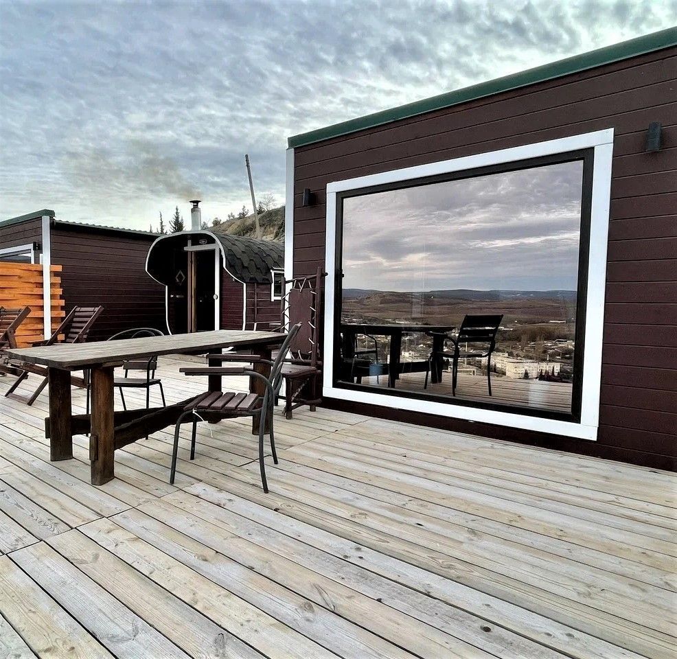 Каркасные домики отдыха 