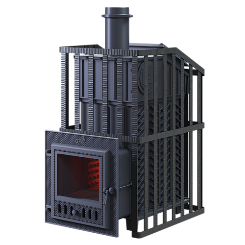 Чугунная печь для бани GFS ЗК 18 (М) Ураган Чугунная печь для бани GFS ЗК 18 (М) Ураган