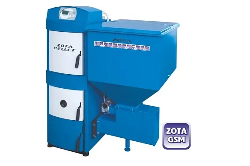 Котел пеллетный Zota Pellet 25 S бункер справа Котел пеллетный Zota Pellet 25 S бункер справа