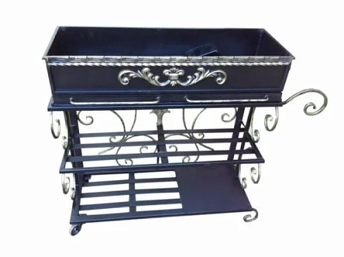 Мангал Сундук передвижной Мангал Сундук передвижной