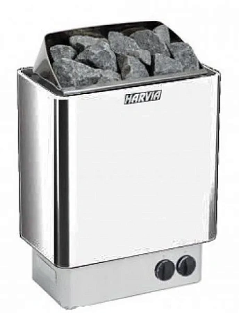Печь электрическая Harvia Trendi HBK600230S KIP60 Steel со встроенным пультом