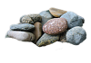 Камень для бани Атлант Микс (талькохлорит, дунит, кварцит) 30 кг (30)